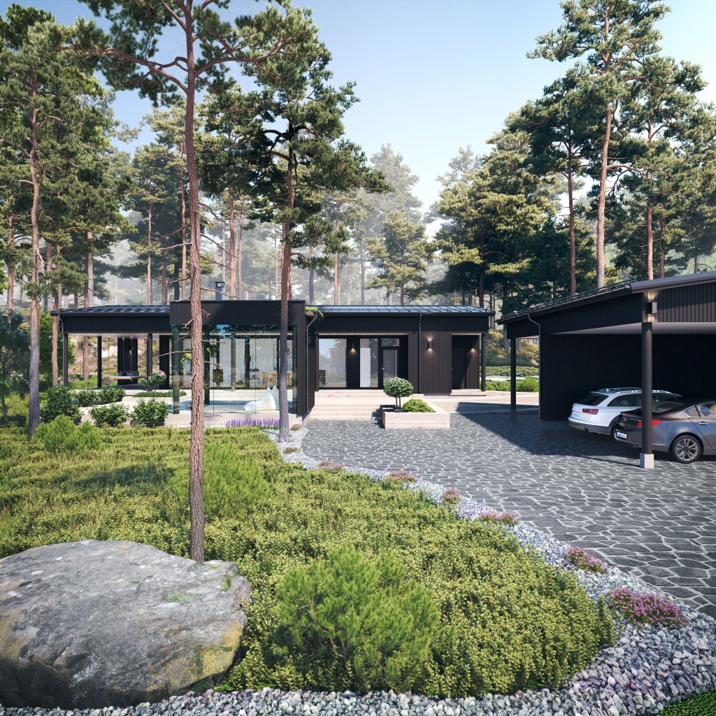 Kultaranta 123 tehniline joonis