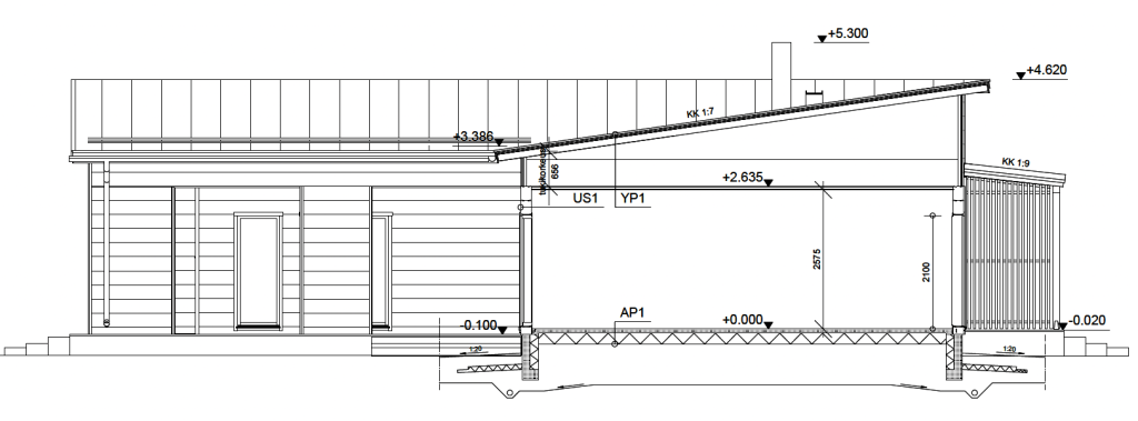 Aisti 131 tehniline joonis