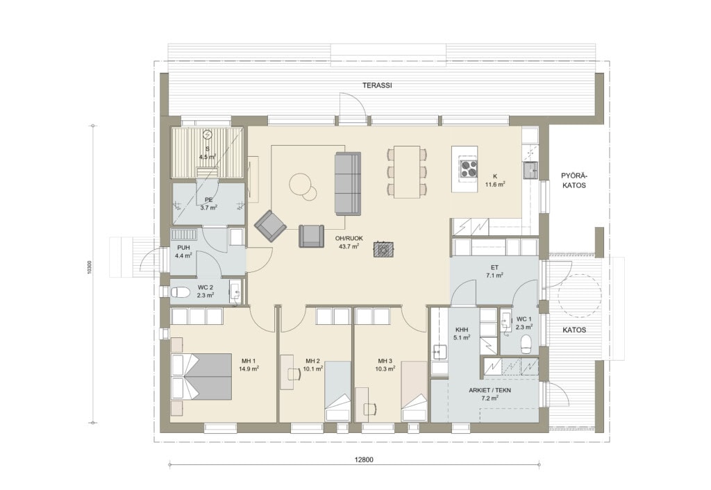 Aitio 132 põhiplaan