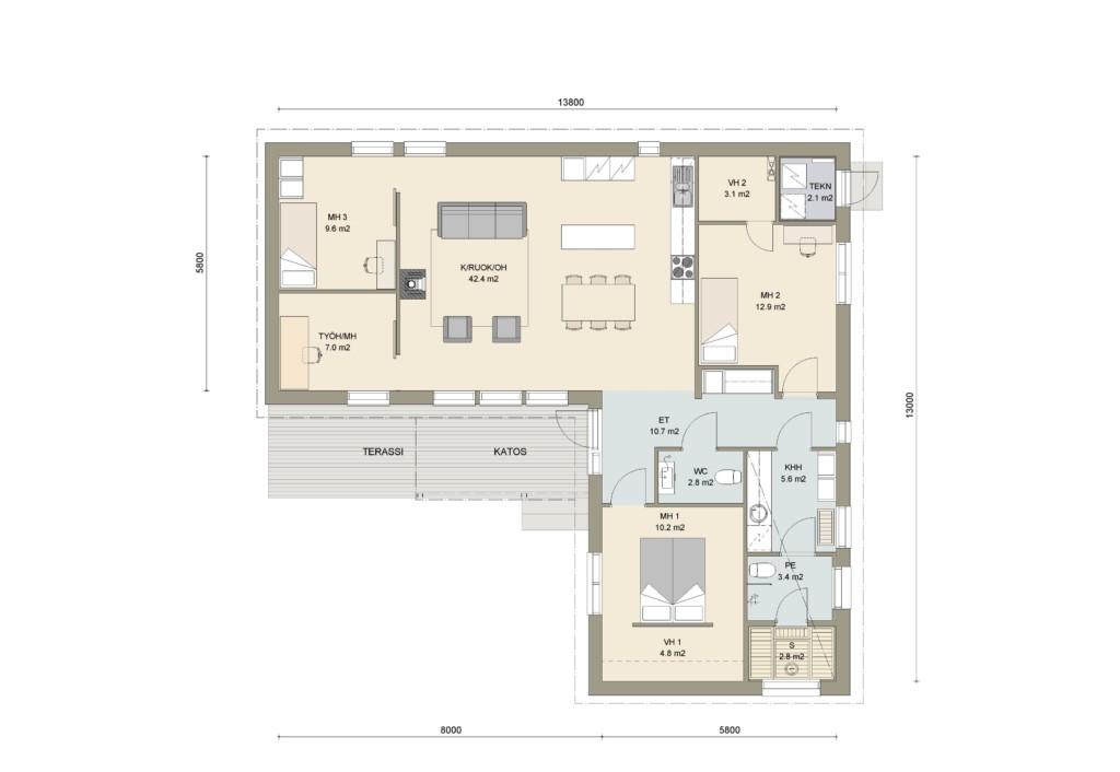 Kuori 119 põhiplaan