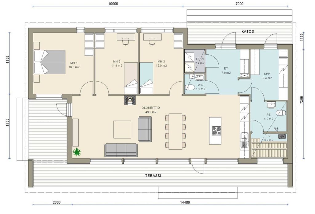 Level 121 põhiplaan