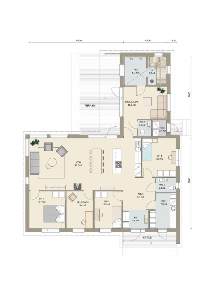 Ehitusmessi eripakkumine – Plazia 154 põhiplaan