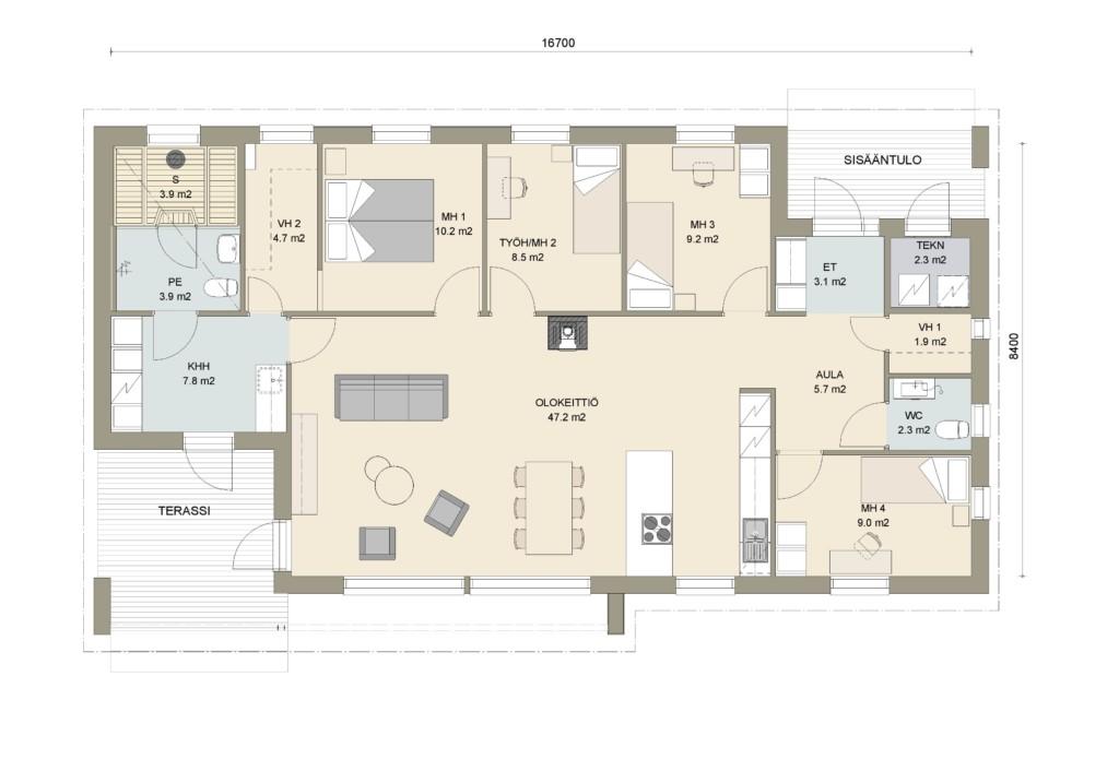 Ready 121 põhiplaan