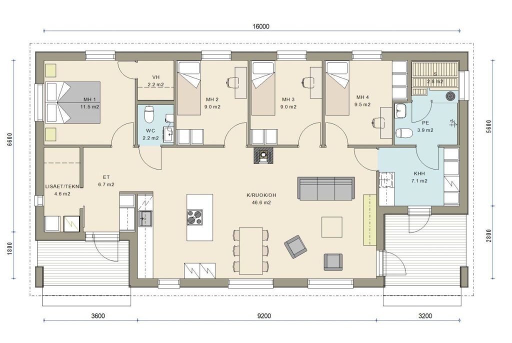 Ready 119 põhiplaan