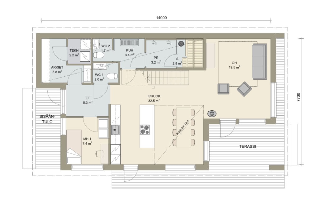 Veistos 162 põhiplaan