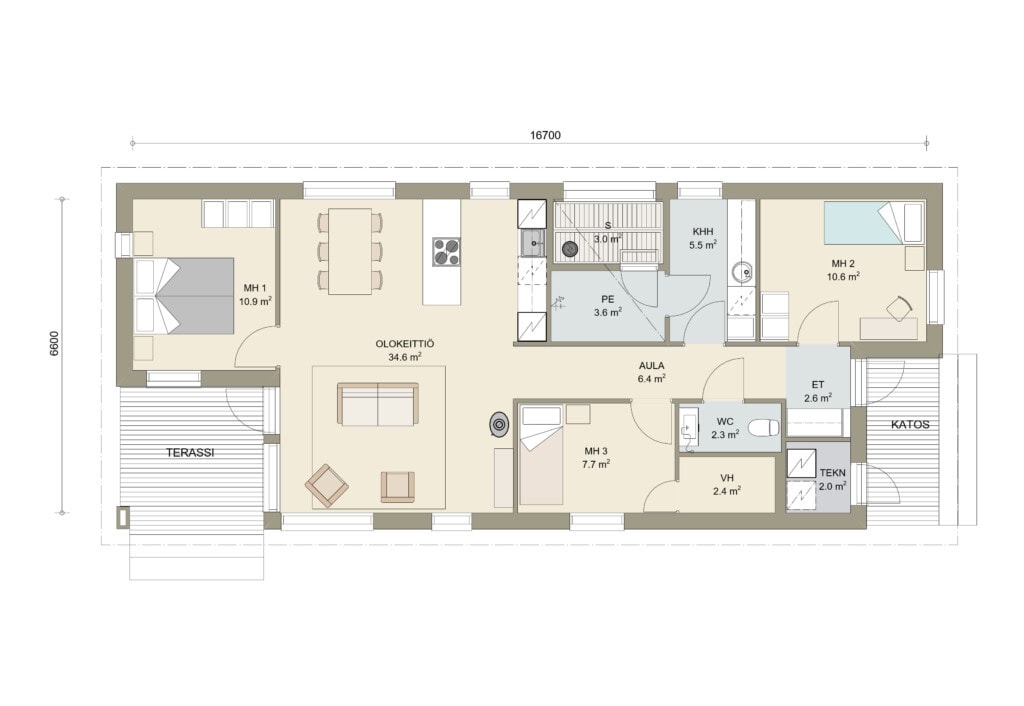 Veistos 93 põhiplaan