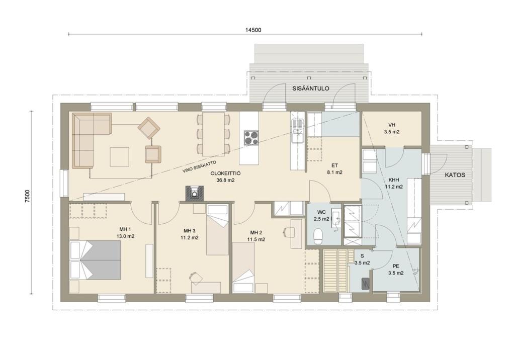 Verso 109 põhiplaan