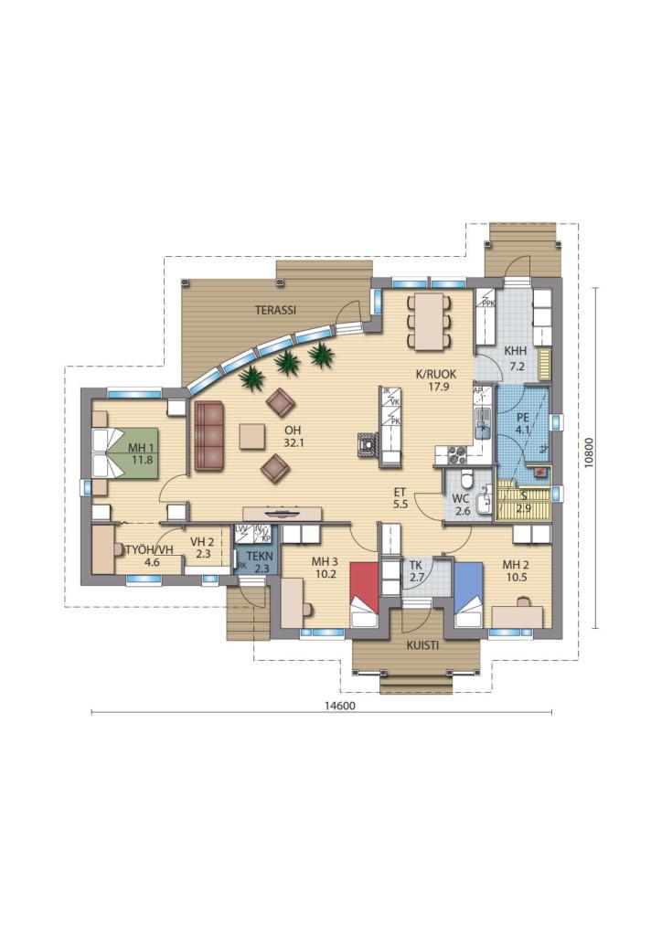 Valokaari 119 põhiplaan